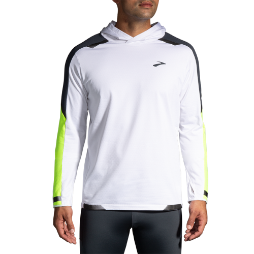 MAGLIA RUN VISIBLE THERMAL HOODIE UOMO / FLUO