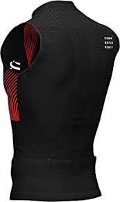 COMPRESSPORT SMANICATO TRAIL POSTURAL TANK TOP / NERO