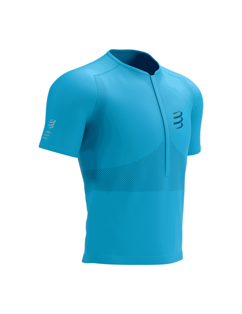 MAGLIA COMPRESSPORT TRAIL HALF-ZIP FITTED T - Hawaiian Ocean